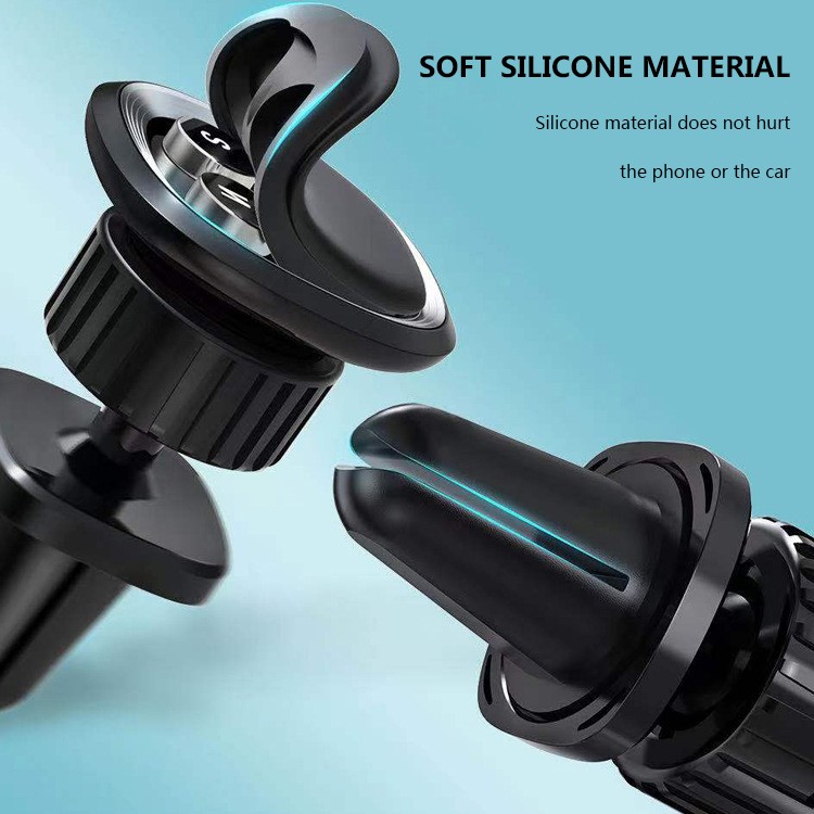 Elliptical Air Outlet Magnetic Phone Holder